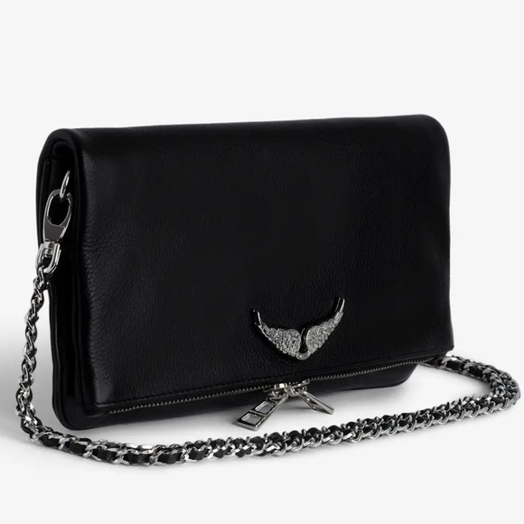zadig and voltaire Rock leather shoulder bag - Picture 1 of 3